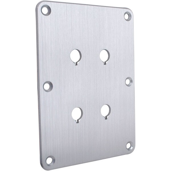 Main product image for Dayton Audio DBPP-SI Double Binding Post Plate Silve 091-610